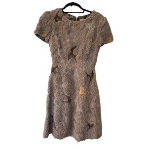 ERDEM Chiffon Swallow Dress Runway Spring 2010